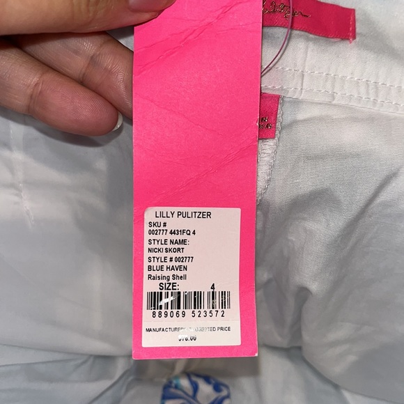 NWT Lilly Pulitzer Nicki Skort - Picture 8 of 12